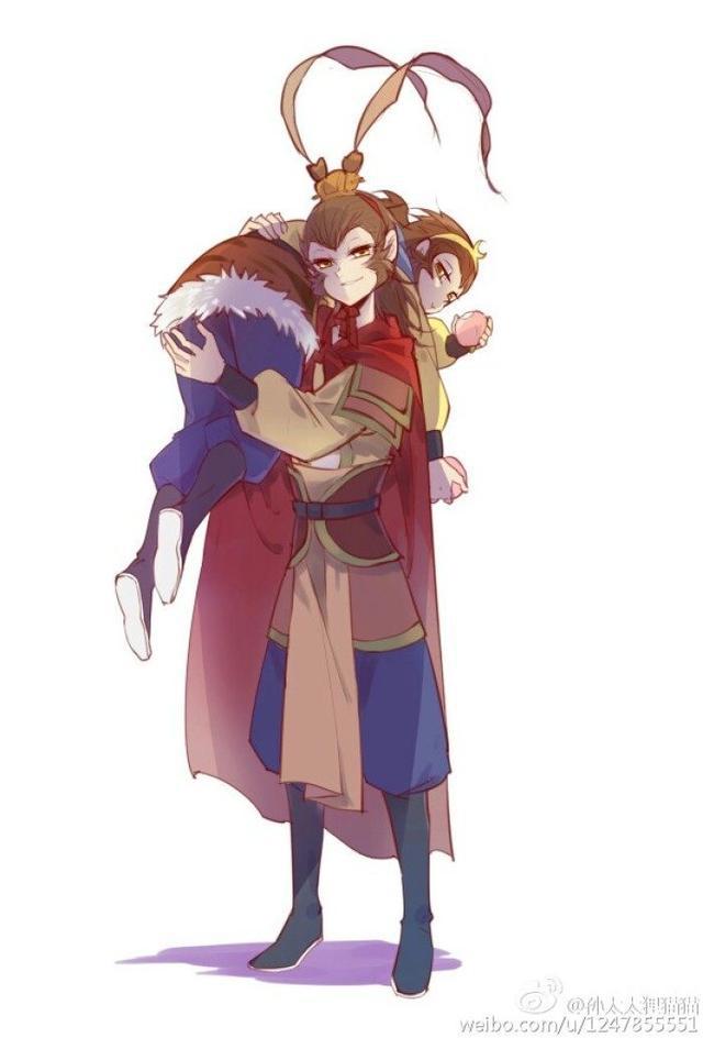 这可能是我在二次元见过最帅的孙悟空了，别拦我，我要给他生猴子