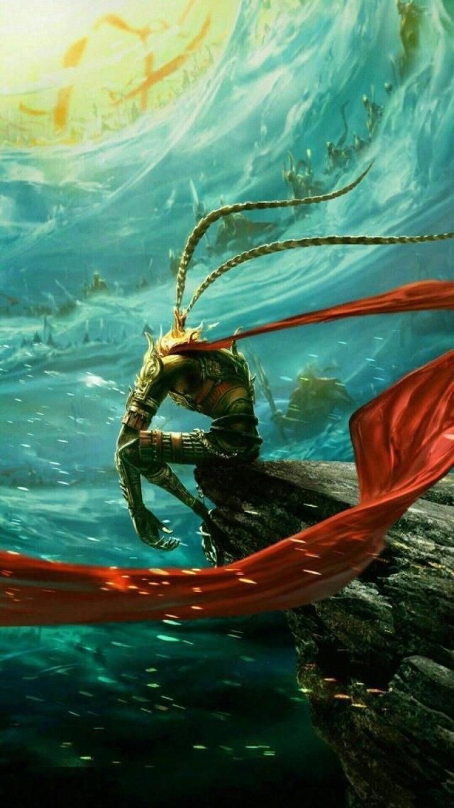 这可能是我在二次元见过最帅的孙悟空了，别拦我，我要给他生猴子