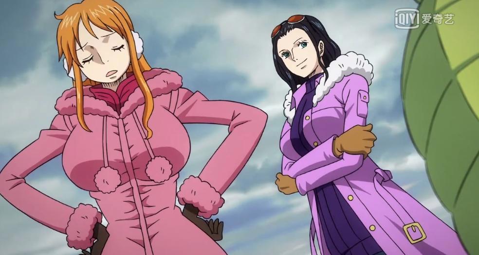 海贼王：娜美和罗宾的身材颜值真好！每次剧场版都美出新高度