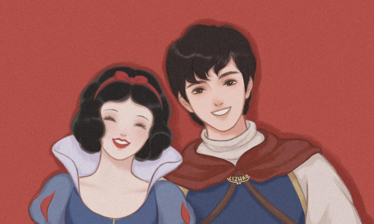 来看迪士尼公主的结婚照，吃狗粮吃到饱！谁说王子都长一个样？