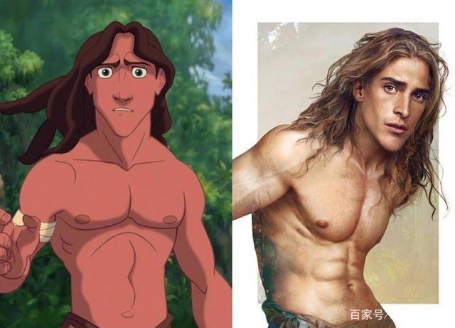 当迪士尼王子来到现实，角色造型神还原，菲利普王子五官刚毅俊俏