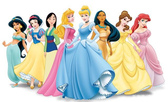 当迪士尼公主换画风，王子公主都变日漫风，茉莉和白雪都很会撩