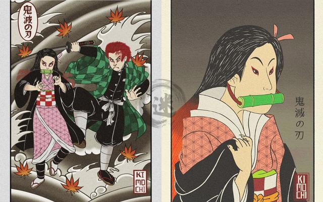 “武士风”的日漫人物真辣眼睛，《复联》英雄变武士？认不出来！