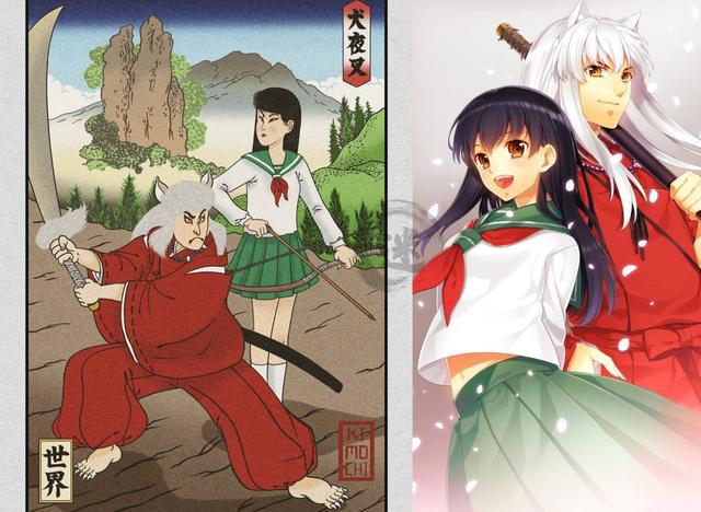 “武士风”的日漫人物真辣眼睛，《复联》英雄变武士？认不出来！