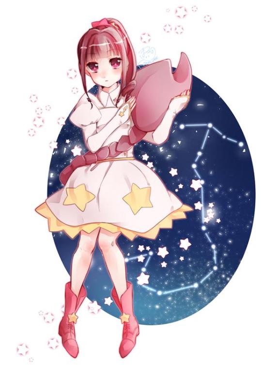 当十二星座拟人化，射手座是运动健将，巨蟹座变成王子形象