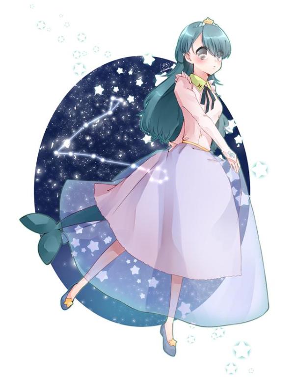 当十二星座拟人化，射手座是运动健将，巨蟹座变成王子形象