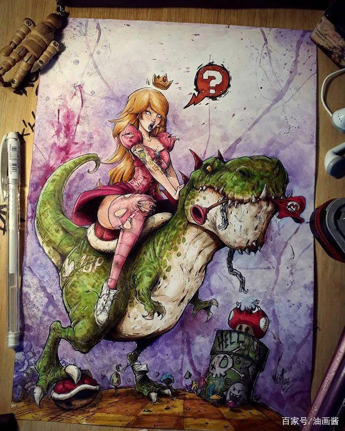 经典动漫角色集体黑化，鸣人还不算帅，最好看的让人意料不到