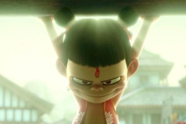 《哪吒之魔童降世》，神话故事哪吒，精心制作的动画电影