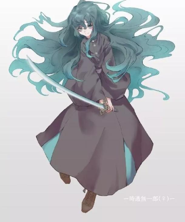 画女硬说男的《鬼灭》角色，换上女仆装，他们明明就是女的！