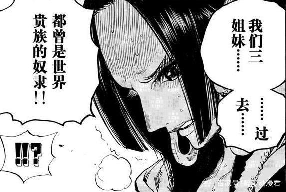 海贼王中，要是女帝天龙人奴隶的身份曝光，她会被驱逐女儿国吗？