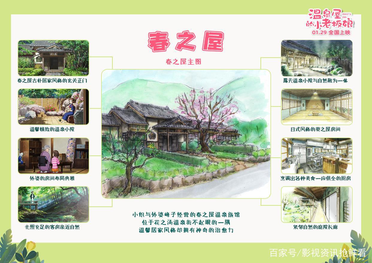 《温泉屋的小老板娘》手绘线稿曝光还原度超高复刻现实