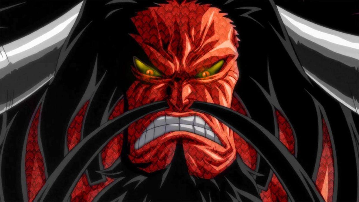 「创作开运礼」动漫中出现的中国龙形象，最后一个必须死