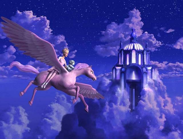 芭比公主：拥有着灵动双眼的公主们，飞马比雅娜太可爱了！