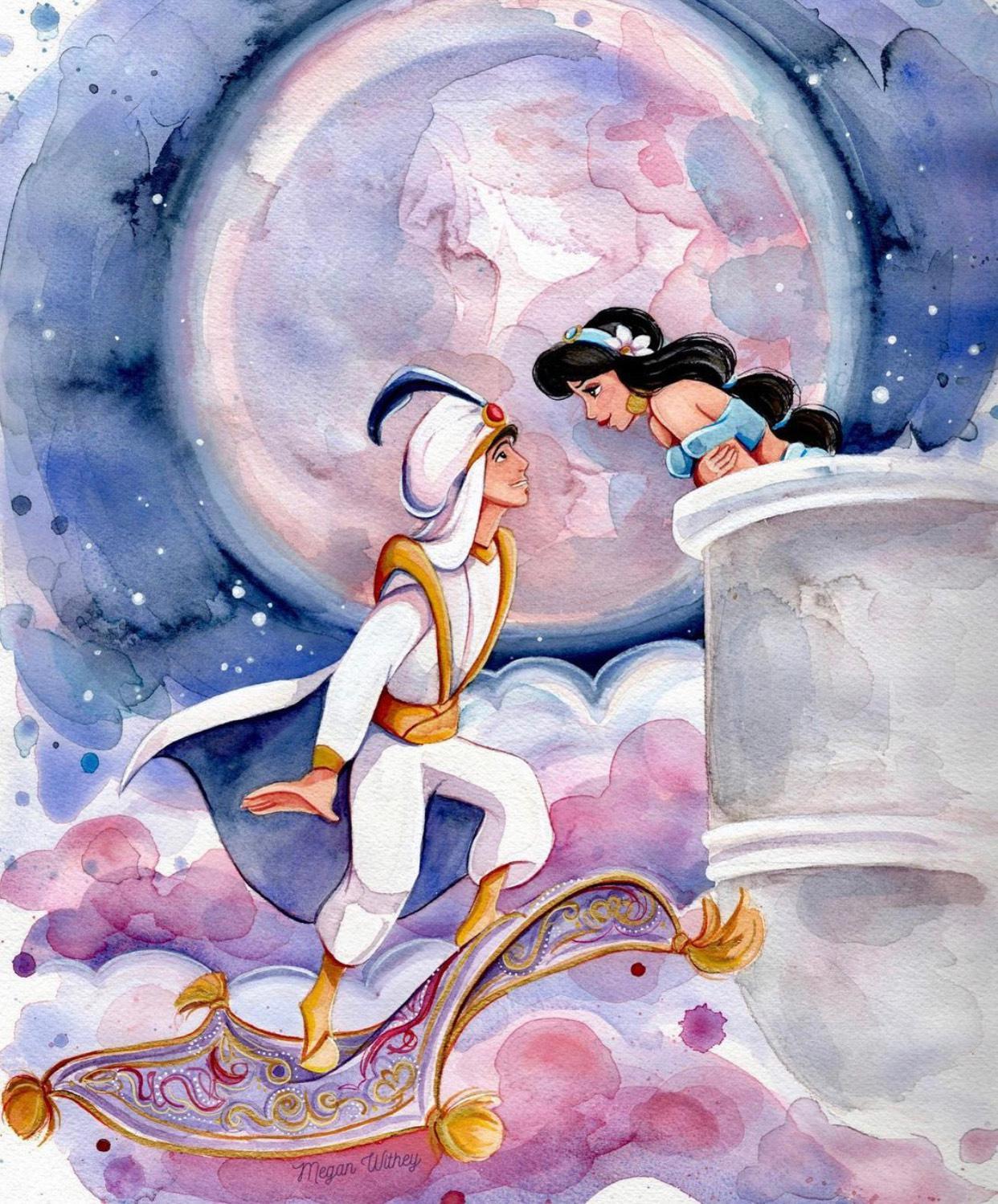 迪士尼公主“AI塑脸”已看腻，“芭比风”有新意，长发白雪认不出