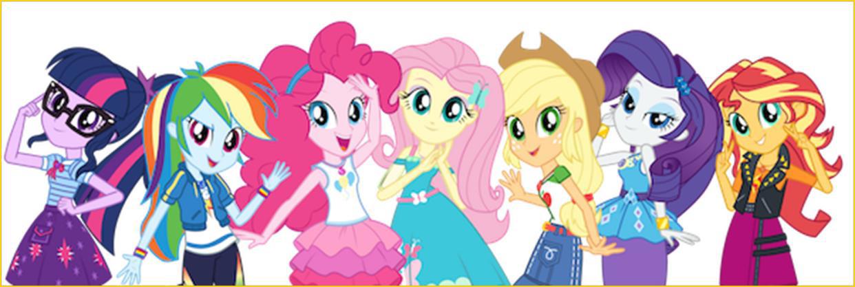 小马宝莉同人漫画流出，你能认出几个人？紫悦像是闭月羞花的仙子