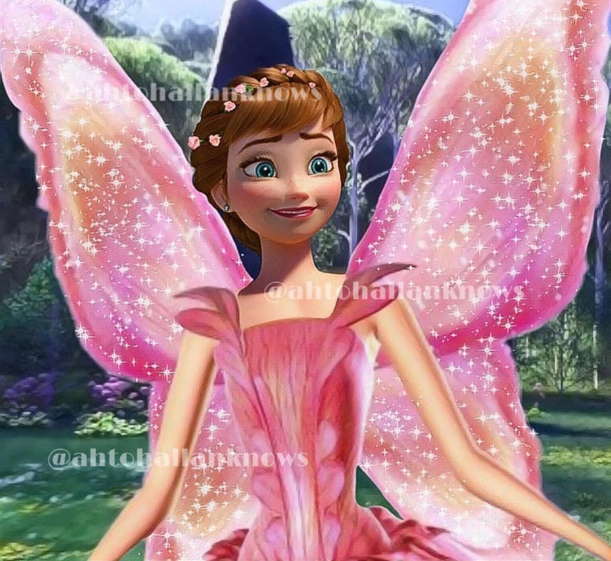 变成“芭比娃娃”的迪士尼公主，双重少女心暴击，粉嫩艾莎也很美