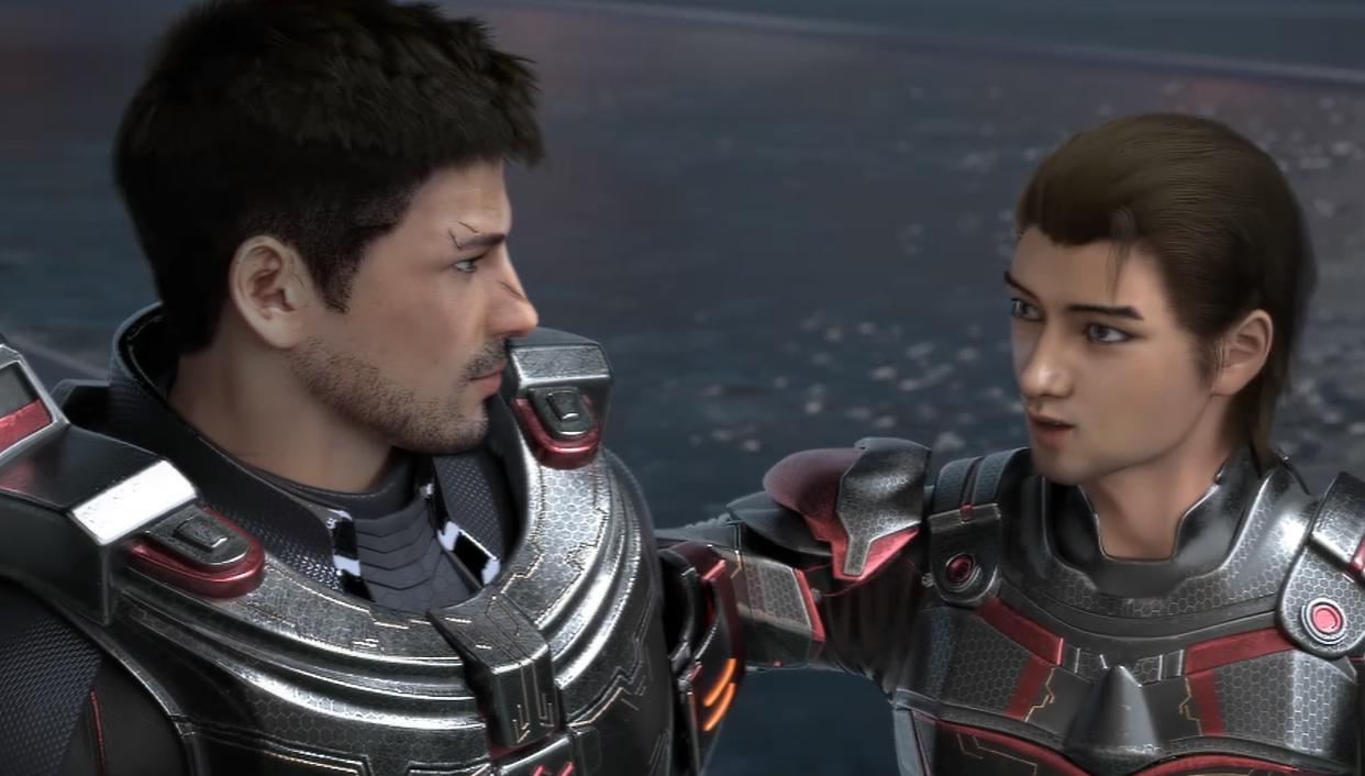 雄兵连3：彦和琪琳都挺好看，路人妹子也不错，就是赵信丑了点