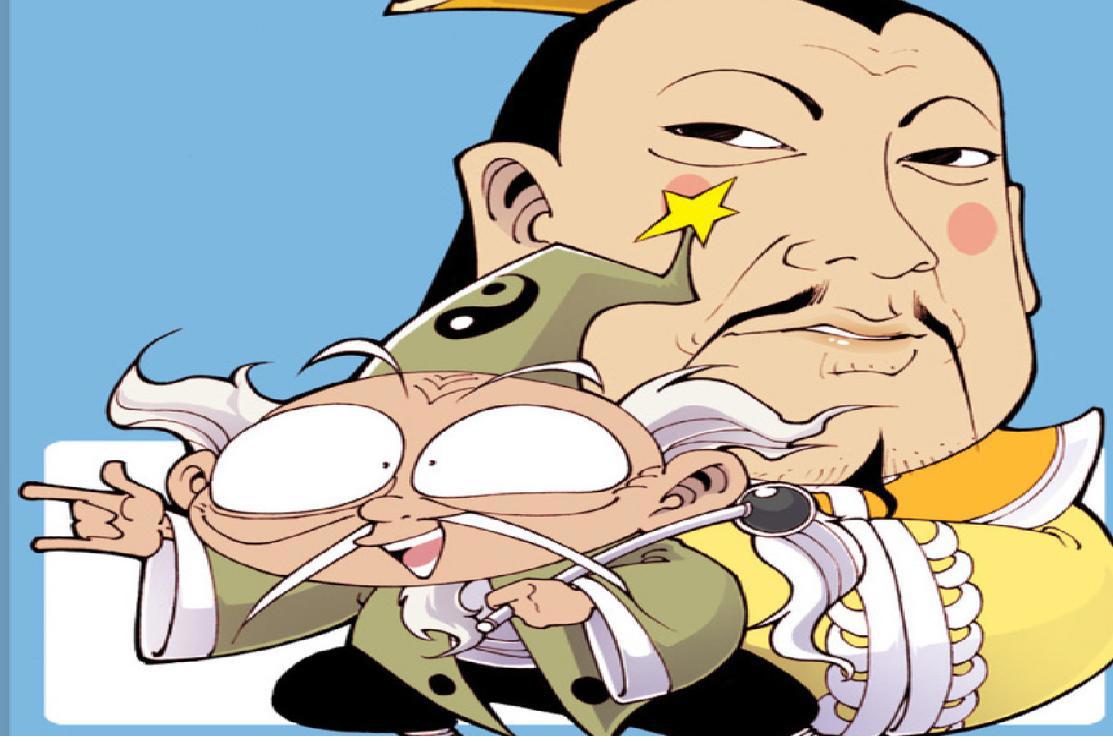 大话降龙：天宫与其他漫画角色疯狂联动，降龙老爹居然是只熊猫