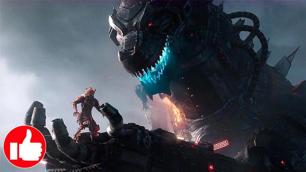 《哥斯拉大战金刚》哥斯拉的原子吐息轰穿地球，最后却沦为充电宝