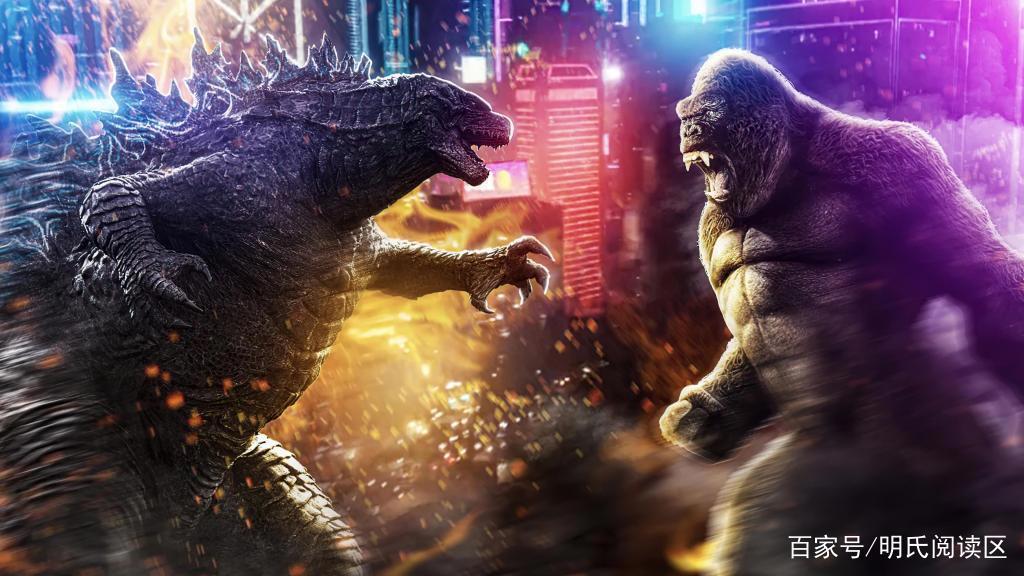 哥斯拉大战金刚：两大巨兽巅峰对决，特效堪称炸燃，场面爽爆了！