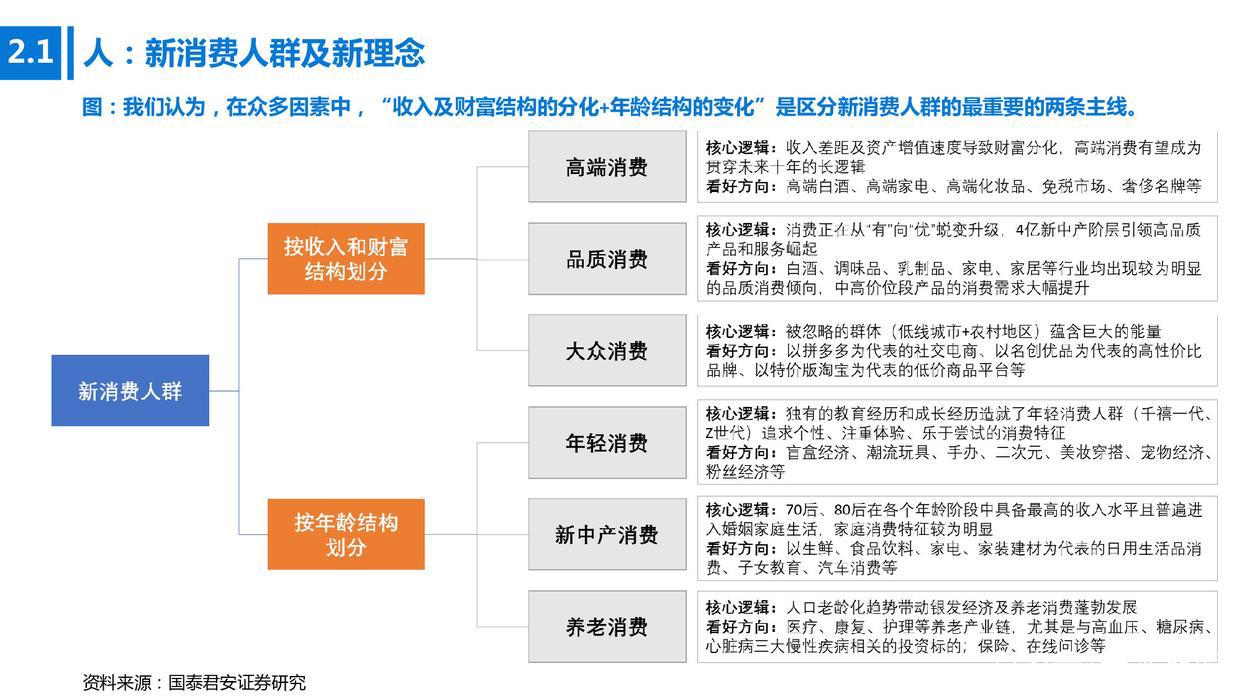 新消费行业研究报告：全景解读新兴消费领域20条高成长赛道