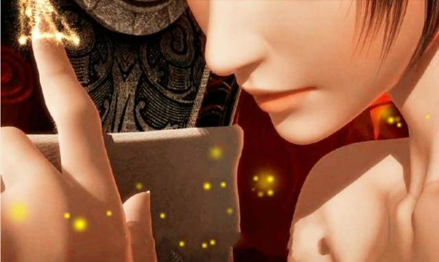 露出侧脸的叶罗丽美女，冰公主显得很可爱，火公主显得很神秘