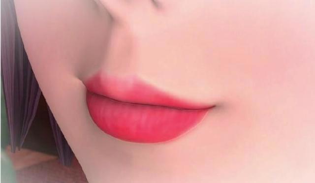 露出侧脸的叶罗丽美女，冰公主显得很可爱，火公主显得很神秘