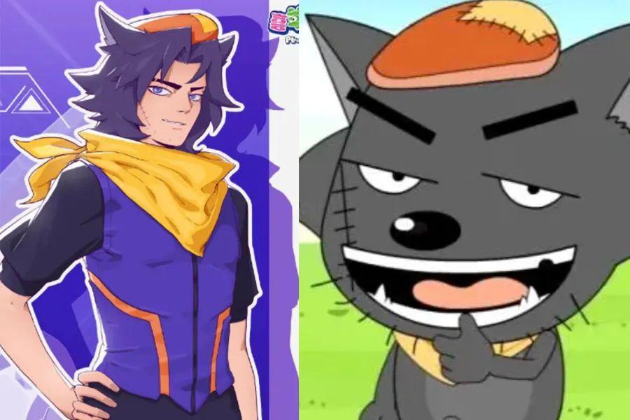《喜羊羊》官方拟人图上热搜！暖羊羊穿起JK制服，灰太狼变男神