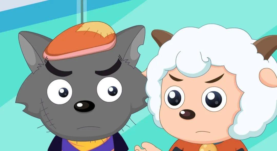 《喜羊羊》官方拟人图上热搜！暖羊羊穿起JK制服，灰太狼变男神