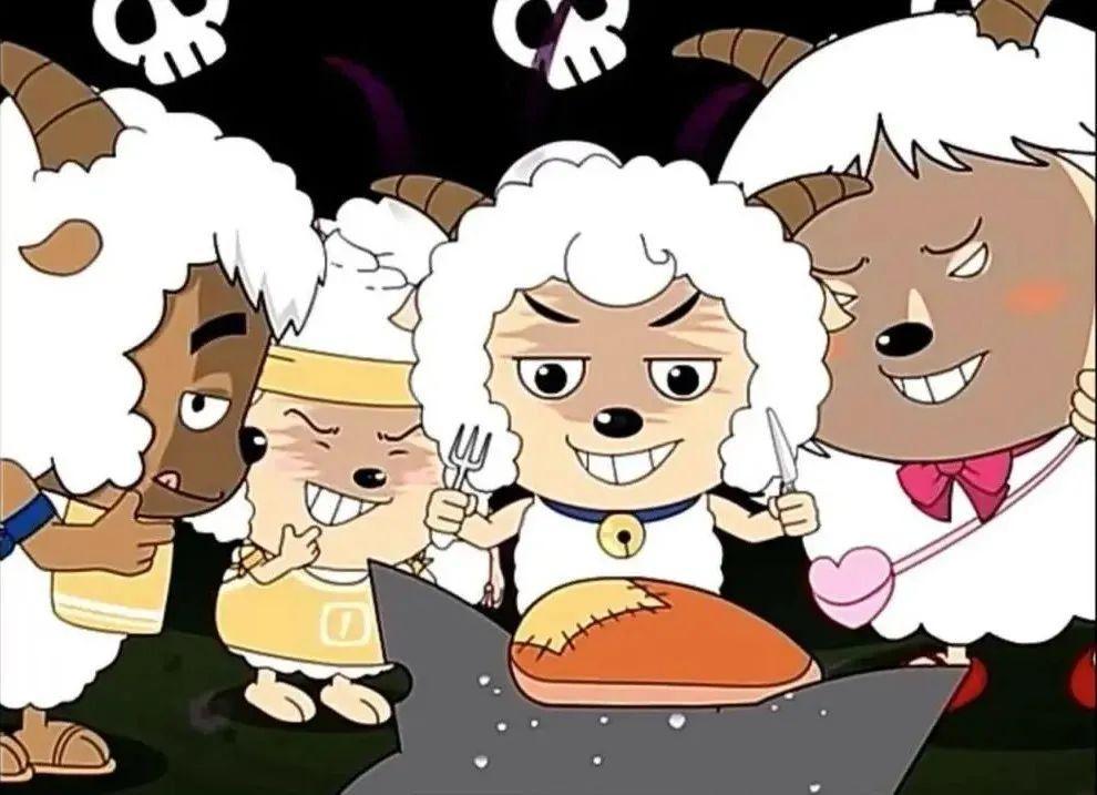 《喜羊羊》官方拟人图上热搜！暖羊羊穿起JK制服，灰太狼变男神