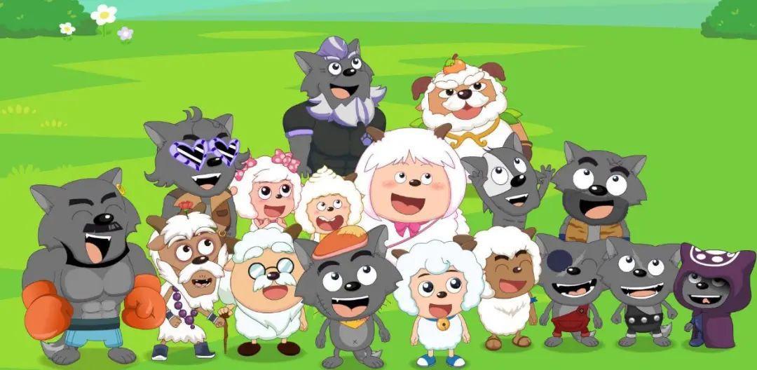 《喜羊羊》官方拟人图上热搜！暖羊羊穿起JK制服，灰太狼变男神