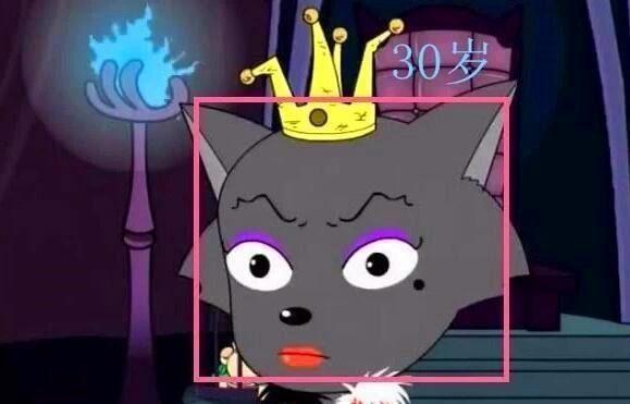 《喜羊羊与灰太狼》美颜相机测试年龄，班长16岁，红太狼不忍直视