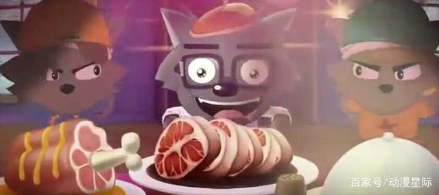 灰太狼最浪漫的三次告白，原来灰太狼是靠一碗蛋炒饭娶到红太狼的