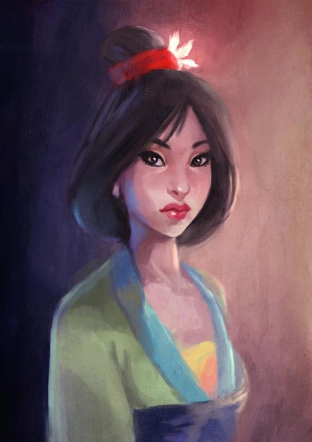 不同版本的花木兰你见过几个？黑化版太惊艳，战士版霸气美丽并存