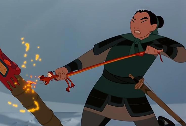 98年的经典动漫也不输给现在的风采，《花木兰》替父从军