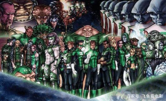 《绿灯侠：翡翠骑士》DC宇宙中的绿光天团