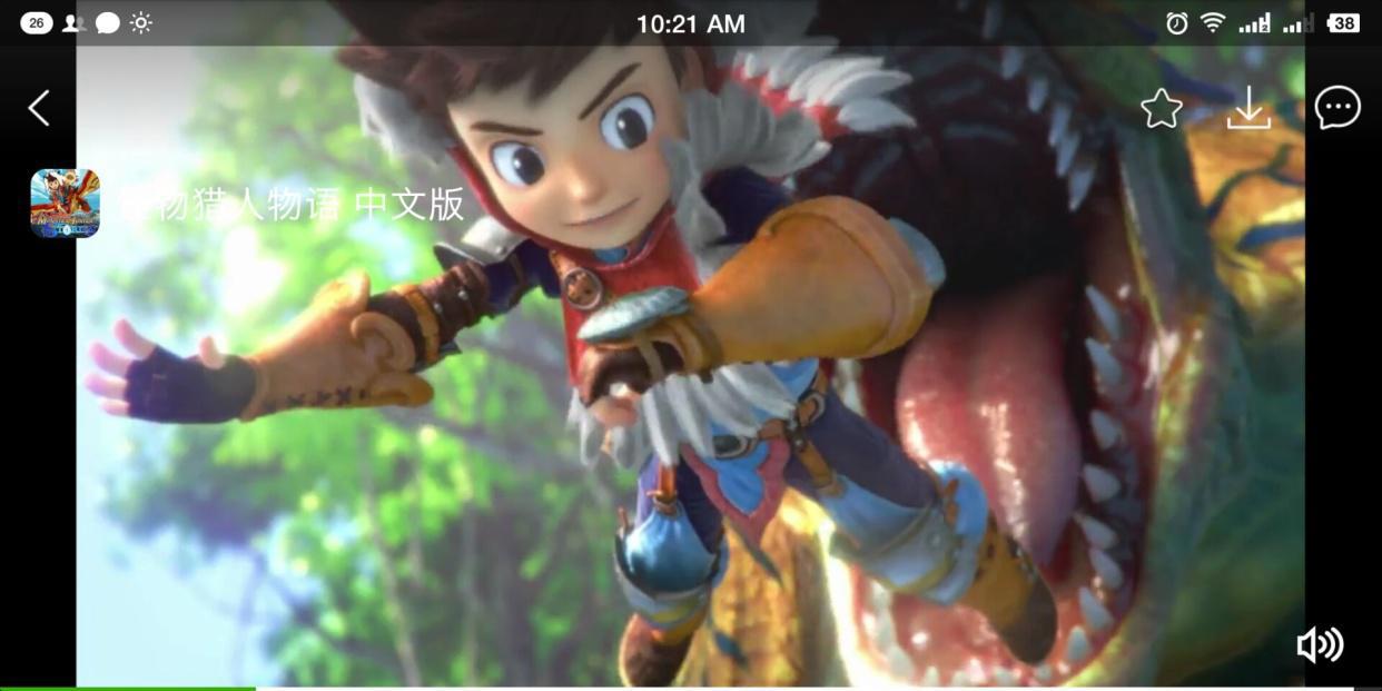 怪物猎人物语，传统RPG游戏，剧情推进类似于驯龙高手神奇宝贝