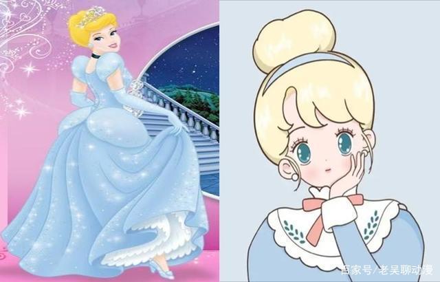 当迪士尼公主变洛丽塔，花木兰清秀美丽，白雪公主俏皮可爱