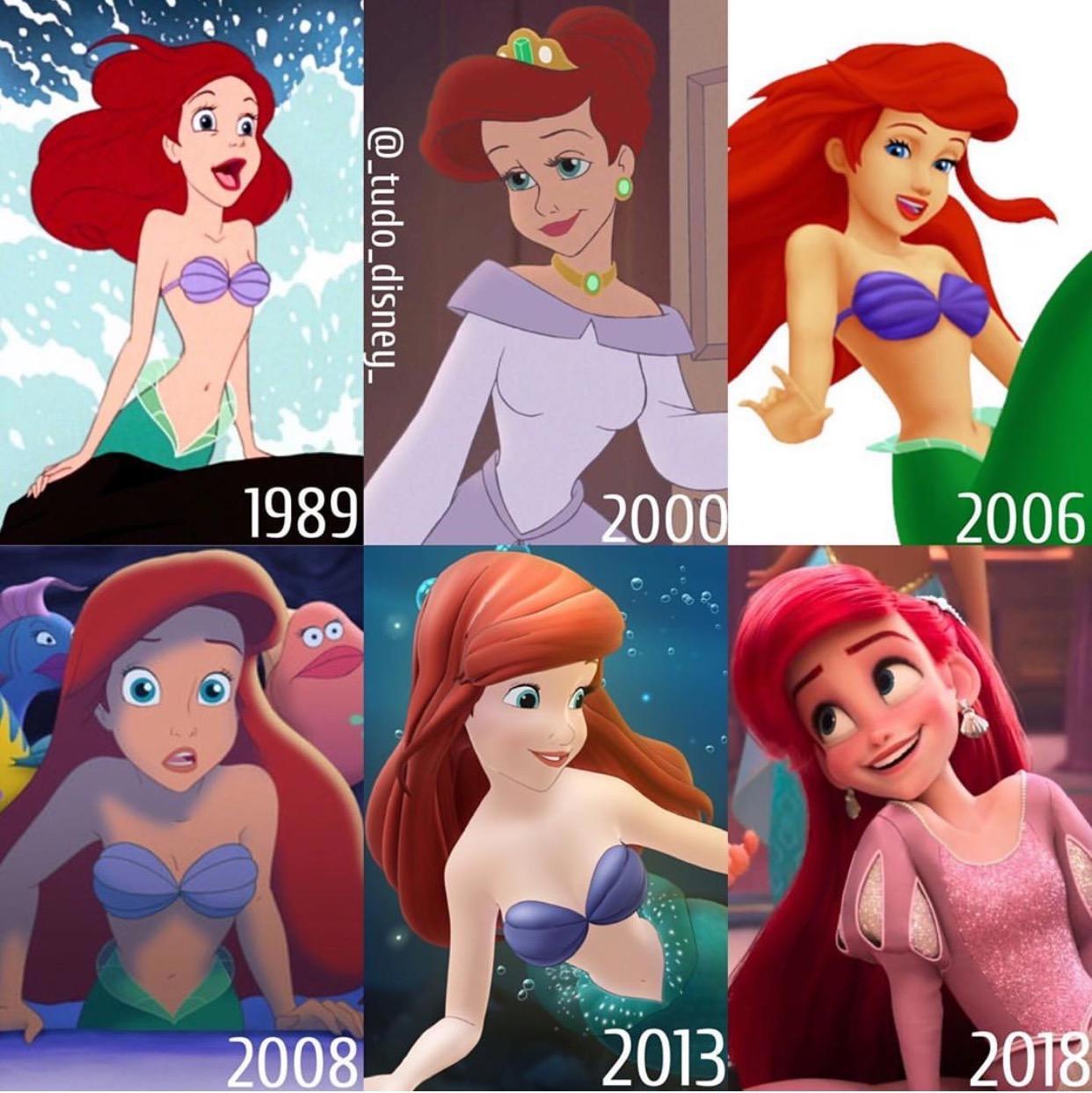 迪士尼公主历年造型汇总，哪个版本最多人喜爱？期待真人版花木兰