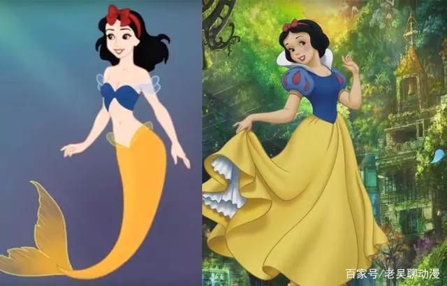 迪士尼公主化身美人鱼，艾莎公主高贵美丽，花木兰“画风突变”