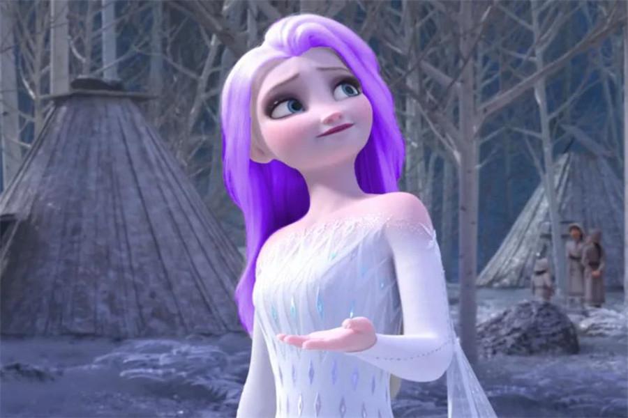 同样是换发色，艾莎美如初恋，花木兰瞬间胖若两人