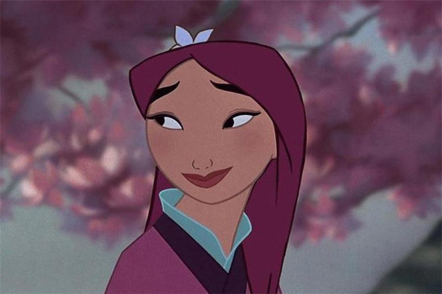 同样是换发色，艾莎美如初恋，花木兰瞬间胖若两人