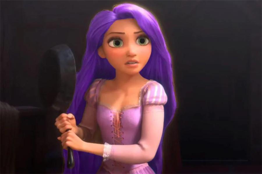 同样是换发色，艾莎美如初恋，花木兰瞬间胖若两人