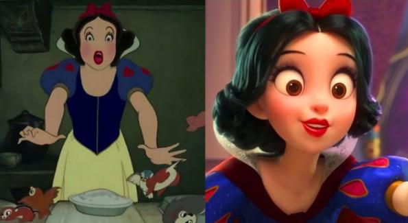 当2D的迪士尼公主变成3D，白雪公主变美，木兰变化不大