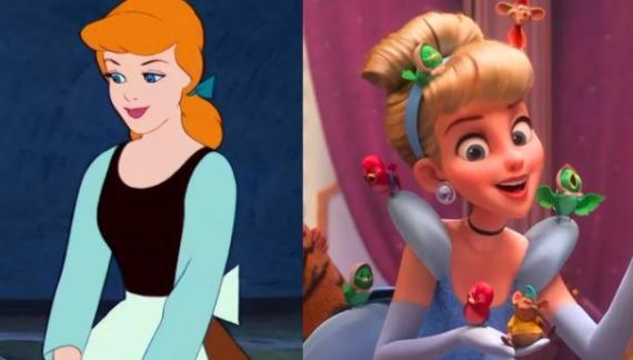 当2D的迪士尼公主变成3D，白雪公主变美，木兰变化不大