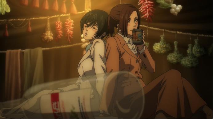 进击的巨人最终季part2结局：艾伦与三笠交织的回忆