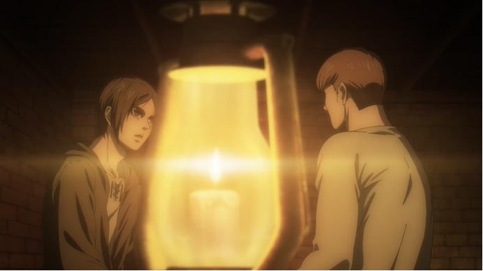 进击的巨人最终季part2结局：艾伦与三笠交织的回忆