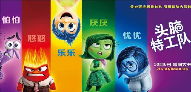 《头脑特工队》，一部非常有创意的片子