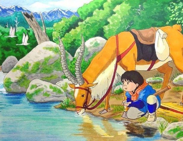 国外大神绘制“肥宅吉卜力女主”！《千与千寻》《风之谷》均遭殃