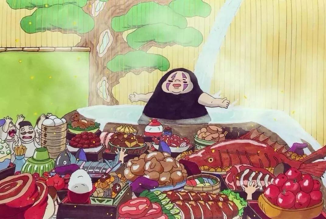 国外大神绘制“肥宅吉卜力女主”！《千与千寻》《风之谷》均遭殃